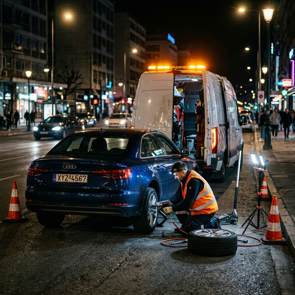 Oto Lastik Yol Yardım